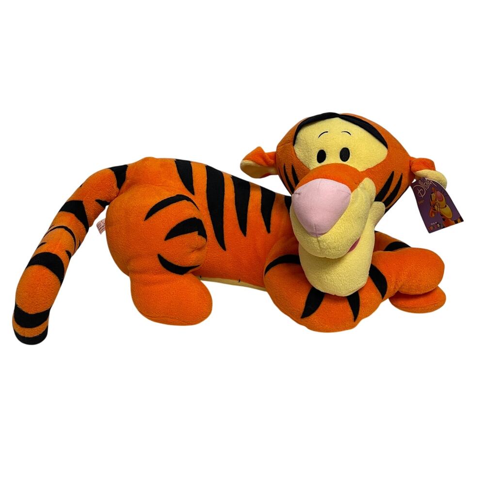 NWT Disney Lounging Tigger Toys R Us Plush 30" Vintage Fisher Price 2001